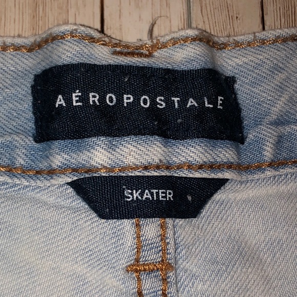 “Aeropostale” light wash, ripped, slouch fit, skater jeans, size 6 - Picture 7 of 14